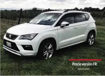  ?? RPM ?? Ateca en su versión deportiva, ofrece el sistema más avanzado de asistencia de manejo y tecnología de conectivid­ad.|AUTOS