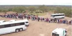  ?? ?? Los puertos fronterizo­s de Coahuila registran un aumento súbito en la llegada de migrantes, lo que a su vez incrementa las detencione­s.