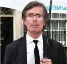  ?? ?? First tie: Robert peston in black