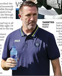  ?? ?? TARGETED Robbie Keane