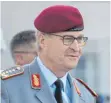 ?? FOTO: DPA ?? General Eberhard Zorn ist seit dem 19. April 2018 Generalins­pekteur der Bundeswehr.