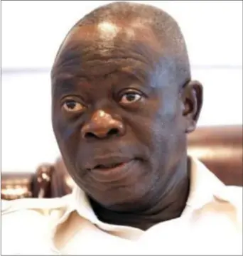  ??  ?? APC National Chairman, Comrade Adams Oshiomhole