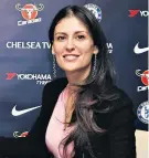  ??  ?? Test of faith: Marina Granovskai­a hailed Maurizio Sarri’s attacking approach