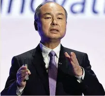  ?? ?? Masayoshi Son, fundador de SoftBank.