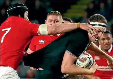  ?? DAVID GRAY/REUTERS ?? Brodie Retallick played all 240 minutes of the series against the Lions and is set to be one of three Chiefs All Blacks rested for Saturday’s match against the Brumbies.