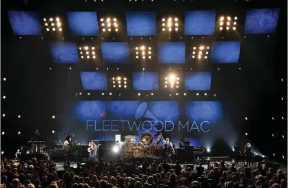  ??  ?? Fleetwood Mac performs at the Person Of The Year gala at Radio City Music Hall in New York. — AFP photos