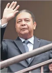  ?? ?? Ariel Henry, dimitente primer ministro, el último caído desde el derrocamie­nto de Jean-Claude Duvalier.