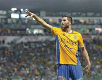  ?? |MEXSPORT ?? André-Pierre Gignac lleva cuatro goles en la actual Liguilla.