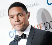  ?? DENNIS VAN TINE/TNS ?? Late-night talk show host Trevor Noah