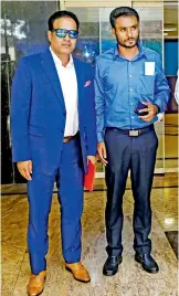  ??  ?? Newly appointed BCCI chief selector Sunil Joshi (left) and Harvinder Singh at the BCCI headquarte­rs.