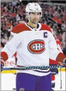  ?? The Associated Press file ?? Left wing Max Pacioretty, now a member of the Golden Knights, likely will play wing on the second line.