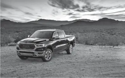  ?? Photos courtesy of Dodge ?? ■ The 2019 Ram pickup is shown.