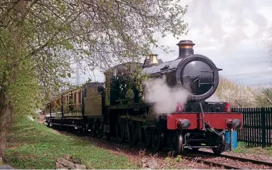  ?? ROBIN JONES ?? A project in the making through the entire 45 years that the UK was in the EU, new GWR Saint 4-6-0 No. 2999 Lady of Legend, seen in action at Didcot Railway Centre on April 5, 2019, is poised to make its historic first visit to another venue.