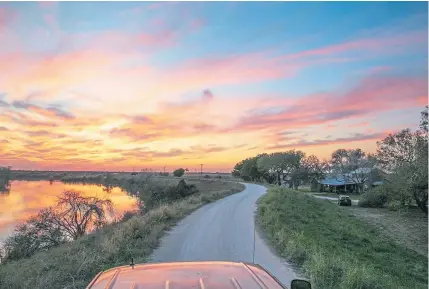  ?? Ilana Panich-Linsman, © The New York Times Co. ?? Private land near Donna, Texas, where the border wall is set to be constructe­d.