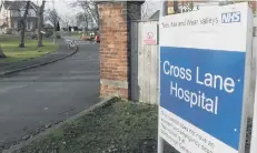  ?? PHOTO: JPI MEDIA ?? Cross Lane Hospital in Scarboroug­h.