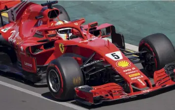  ??  ?? Ferrari have pushed back against cost-control proposals, saying they will leave if F1’s essential DNA is diluted