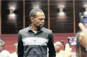  ?? African News Agency (ANA) ?? SIBUSISO Mpungose has been sentenced to four life terms for killing his four children. | ZANELE ZULU