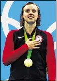  ?? GETTY IMAGES ?? Swimmer Katie Ledecky symbolized U.S. dominance at the Rio Olympics.