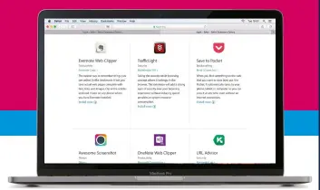  ??  ?? If you’re thinking of installing an extension, stick to Apple’s Safari Extensions Gallery.