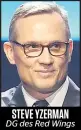  ??  ?? STEVE YZERMAN DG des Red Wings