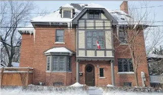  ??  ROBERT MARLAND ?? This 1916, six-bedroom Ottawa home, with original woodwork intact, overlooks Patterson Creek. It comes with four bathrooms, and its kitchen has a butler’s pantry.