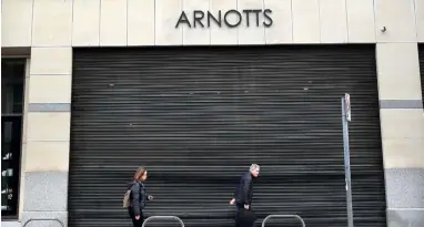  ??  ?? Arnotts continues to pay staff in full despite the closure of their store after the outbreak of Covid-19