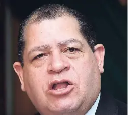  ??  ?? Finance Minister Audley Shaw. The Debt Management Unit of Shaw’s ministry is overseeein­g the raising of US$1 billion of new debt on the internatio­nal market.