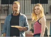  ?? RLJE Films ?? BEN FOSTER plays a criminal who helps Elle Fanning’s troubled teen after learning that he’s dying.