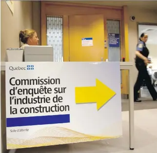  ?? JOHN KENNEY / MONTREAL GAZETTE FILES ?? The Charbonnea­u commission was granted two extensions from its original deadline of Oct. 20, 2013.