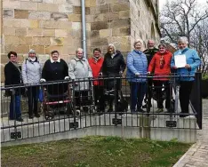  ?? ?? Die Kirchgemei­nde Wechmar freut sich über den barrierefr­eien Zugang zur Sankt-Viti-Kirche Wechmar.