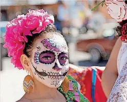  ?? [PHOTO PROVIDED] ?? The annual Day of the Dead Festival in the Plaza District will be held from 1 to 7 p.m. Sunday.