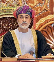  ?? ?? His Majesty Sultan Haitham Bin Tarik, Sultan of Oman