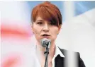  ?? 2013 AP PHOTO ?? Maria Butina, accused of spying for Russia, is being held without bond pending trial.