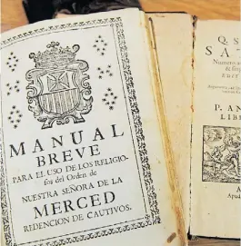  ?? ARIEL GRINBERG ?? Incunables. Algunos ejemplares tienen valor por su antigüedad.