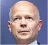  ??  ?? DISASTER
William Hague