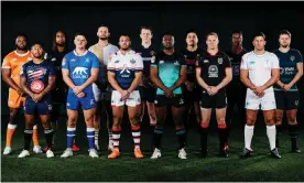  ?? ?? Players from the 13 MLR teams line up for season five. Photograph: Darren Zemanek/MLR