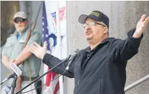  ?? Photo / AP ?? Leader of the far-right Oath Keepers militia group Stewart Rhodes has been charged with seditious conspiracy.