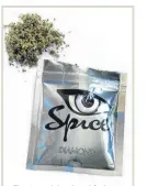  ??  ?? The ‘zombie drug’ Spice