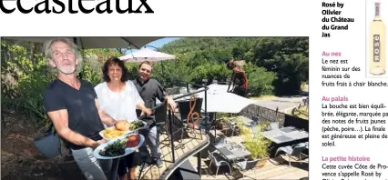  ?? (Photos Frank Muller) ?? Au restaurant Le Tempo, l’appétit est ouvert dès que l’on s’attable sur la terrasse - jardin.