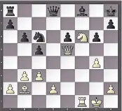  ?? ?? Puzzle B: Carlsen (White) to play. Mate in three moves