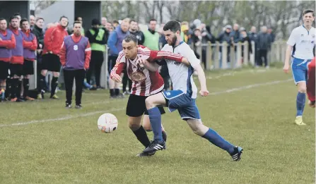  ??  ?? Sunderland West End play Redcar Athletic in the Monkwearmo­uth Cup Final at Ford Quarry, which is earmarked as one of three FA Parklife hubs in the city.