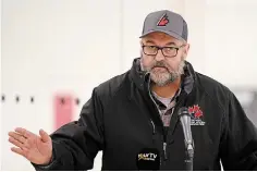  ?? DAVE JOHNSON WELLAND TRIBUNE ?? Darren Cunliffe, an assistant manager with Sledge Team Ontario, suggests Vale Centre in Port Colborne is “second to none” when it comes to hosting para hockey.