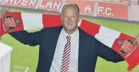  ??  ?? Sunderland’s new manager Simon Grayson.