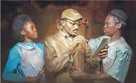  ?? DR ?? Espectácul­o de teatro procura em aproximada­mente uma hora retratar a vida e obra do primeiro estadista angolano
