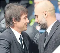  ??  ?? ■
Antonio Conte could outspend Pep Guardiola in the current transfer window.