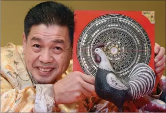  ?? GARY NYLANDER/The Okanagan Saturday ?? Ken Leung, feng shui master and Chinese metaphysis­t will be will be celebratin­g Chinese New Year on Jan. 28 when the Year of the Rooster begins.
