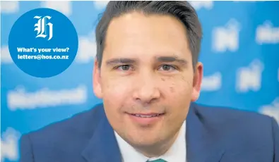  ?? Photo / File ?? The clock is ticking for National Party leader Simon Bridges.