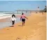  ?? ?? THE umhlanga main beach is among beaches reopened for bathing. | THEO JEPTHA African News Agency (ANA)