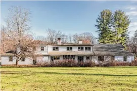  ?? ?? The house at 63 Main St. in Salisbury, which was owned by actor Edward Herrmann, has been listed for $2.7 million.