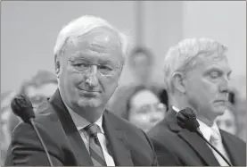  ?? Yuri Gripas/abaca Press/tns ?? Jeffrey Rosen, former acting attorney general, waits to testify before the U.S. House Select Committee’s fifth hearing on its Jan. 6 investigat­ion on Capitol Hill in Washington, D.C., on Thursday.